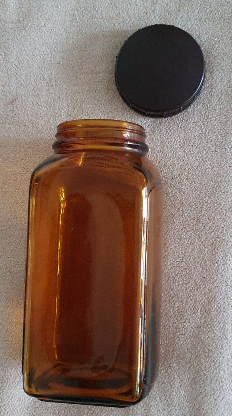 Accessori da laboratorio: 2 alte Apothekerglas Flasche - Emailliert – Usato da Kreuzlingen venduto da Rschweiz1 5