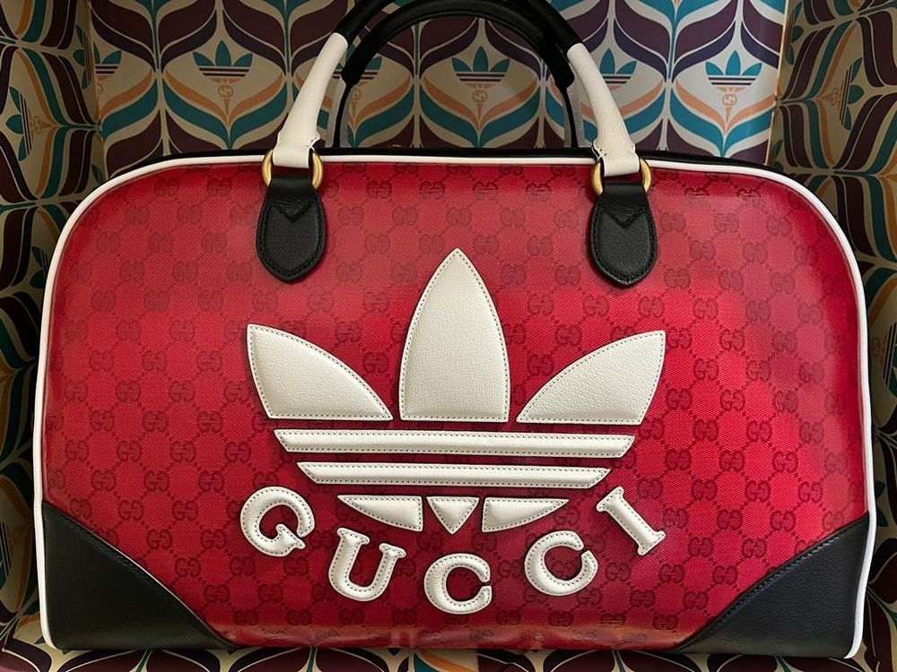 Sac de voyage adidas x Gucci grande taille