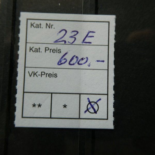 Tous les timbres: STRUBEL° 23 E  mit BEFUND  Kat.Fr. 600.- – D'occasion à Egliswil par Trens01 4