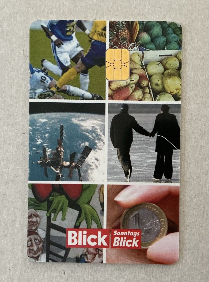 Cartes: Geschenkkarte Blick / Sonntags Blick, leer – D'occasion à Allschwil par gewuerznelke