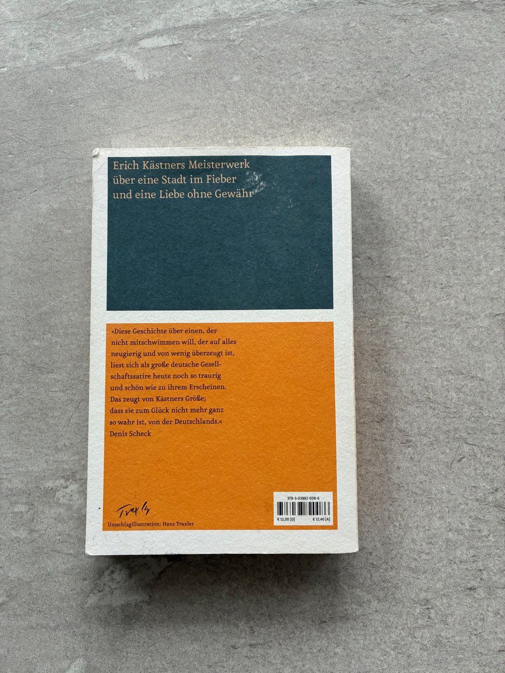 Libri: Fabian- Die Geschichte eines Moralisten  /   Erich Kästner – Nuovo (secondo la descrizione) da Siebnen venduto da rapunzel17 1