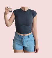 BERSGKA T-shirt gris taille S