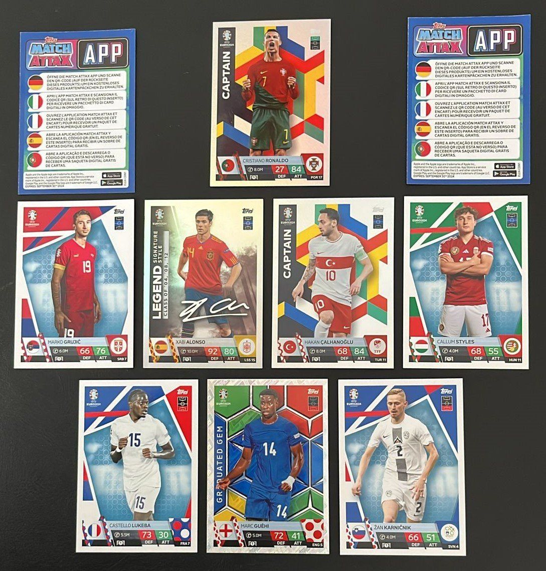 Topps Sammelbilder & Trading cards: Match Attax Euro 2024 – Neu (gemäss Beschreibung) aus Villmergen von Showoff17