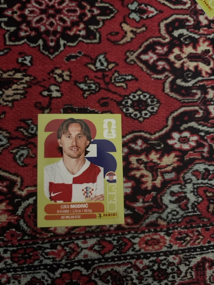 Panini Sammelbilder & Trading cards: CRO 9 Modric – Neu (gemäss Beschreibung) aus Bad Zurzach von has_98d6
