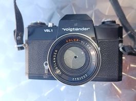Analog SLR Kamera Voigtländer VSL1 + 50mm f/1.8 Objektiv