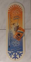 Werbeschild Thermometer OVO Cool Ovomaltine Reklame