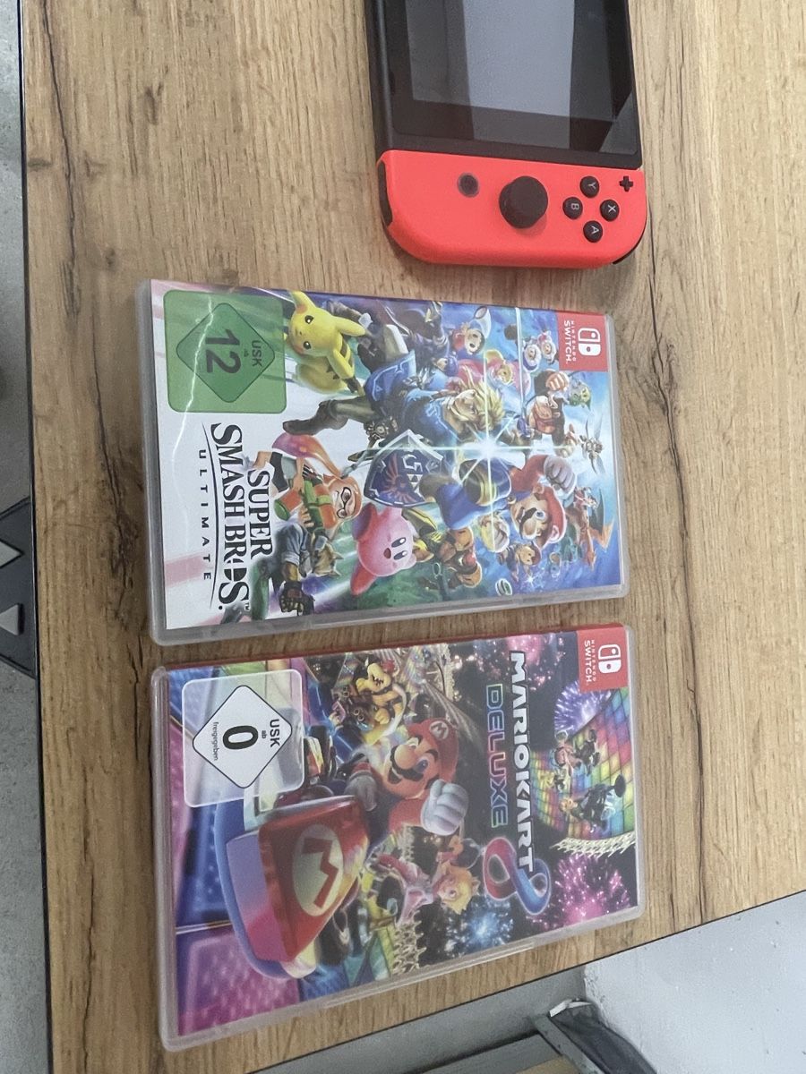 Nintendo Console: Nintendo Switch mit Mario Kart und Super Smash Bros – Usato da Emmenbrücke venduto da pat_j8hz 3