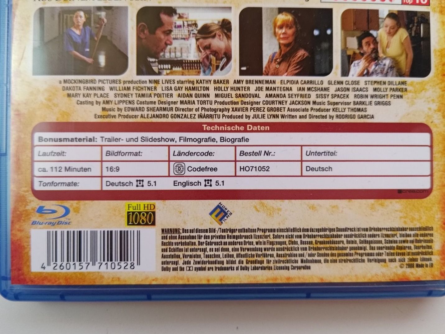 Tutti i DVDs: Nine Lives – Usato da Liestal venduto da Kratzilla 3
