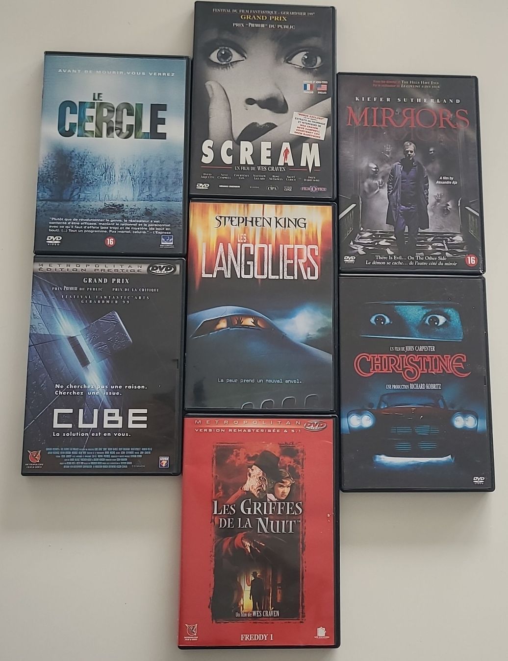 Tous les DVDs: Collection de 7 DVD horreur – D'occasion à Morges par AngelBliss