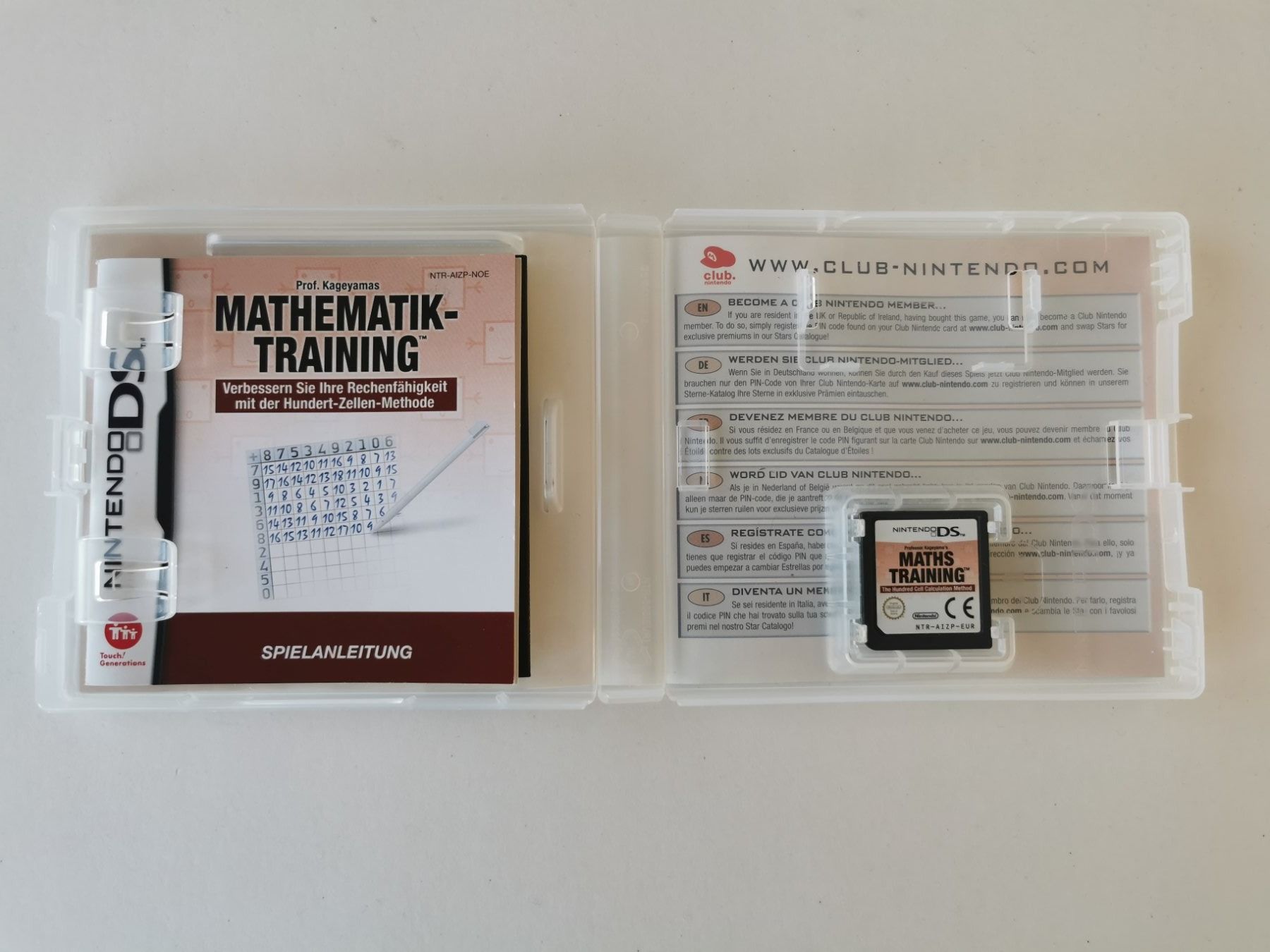 Nintendo Giochi: DS - Prof. Kageyama Mathematik Training – Usato da Lenzburg venduto da eyworld 1