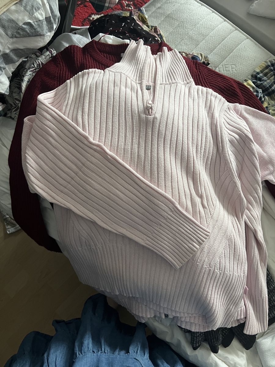 Pullover & Sweatshirts: Street one Rollkragenpullover rosa – Gebraucht aus Zürich von jas_75gl