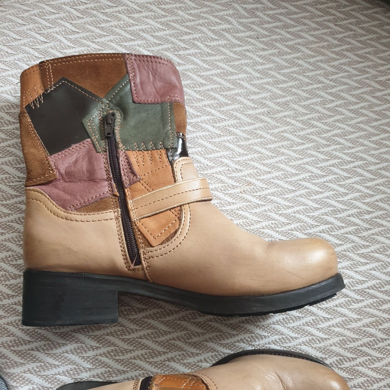Damenschuhe: Lederstiefelette Hr. 39 – Neu (gemäss Beschreibung) aus Frenkendorf von Moon111 1