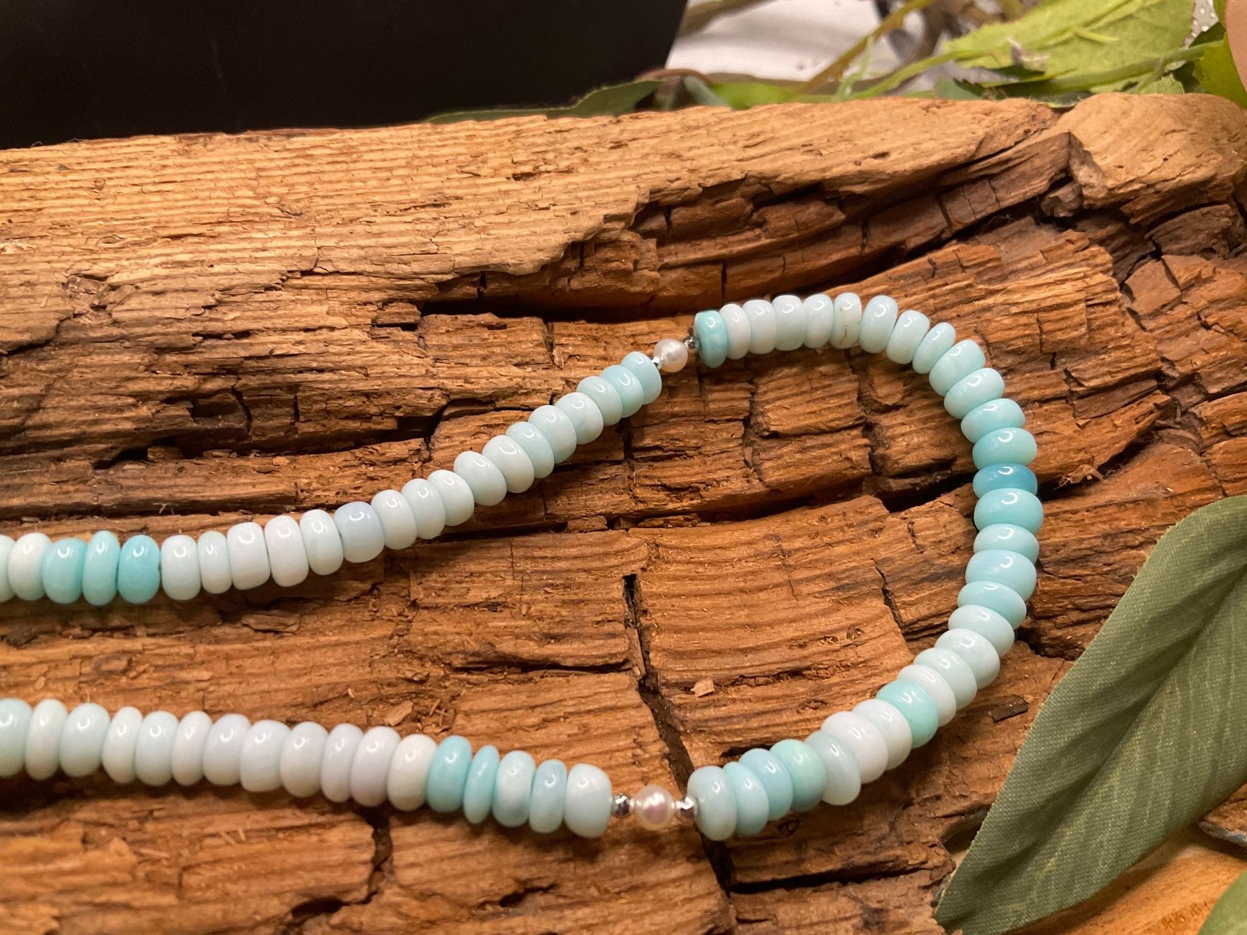 Catenine: Collier Andenopal mit SS, Marke SILBERZEIT – Nuovo (secondo la descrizione) da luzern venduto da Alpendorf1 3