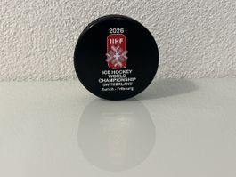 2026 IIHF WM Puck