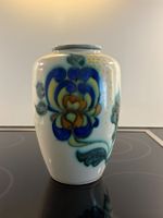 Vase Keramik Blumen mehrfarbig Yaals Chrysant ev. Niederland