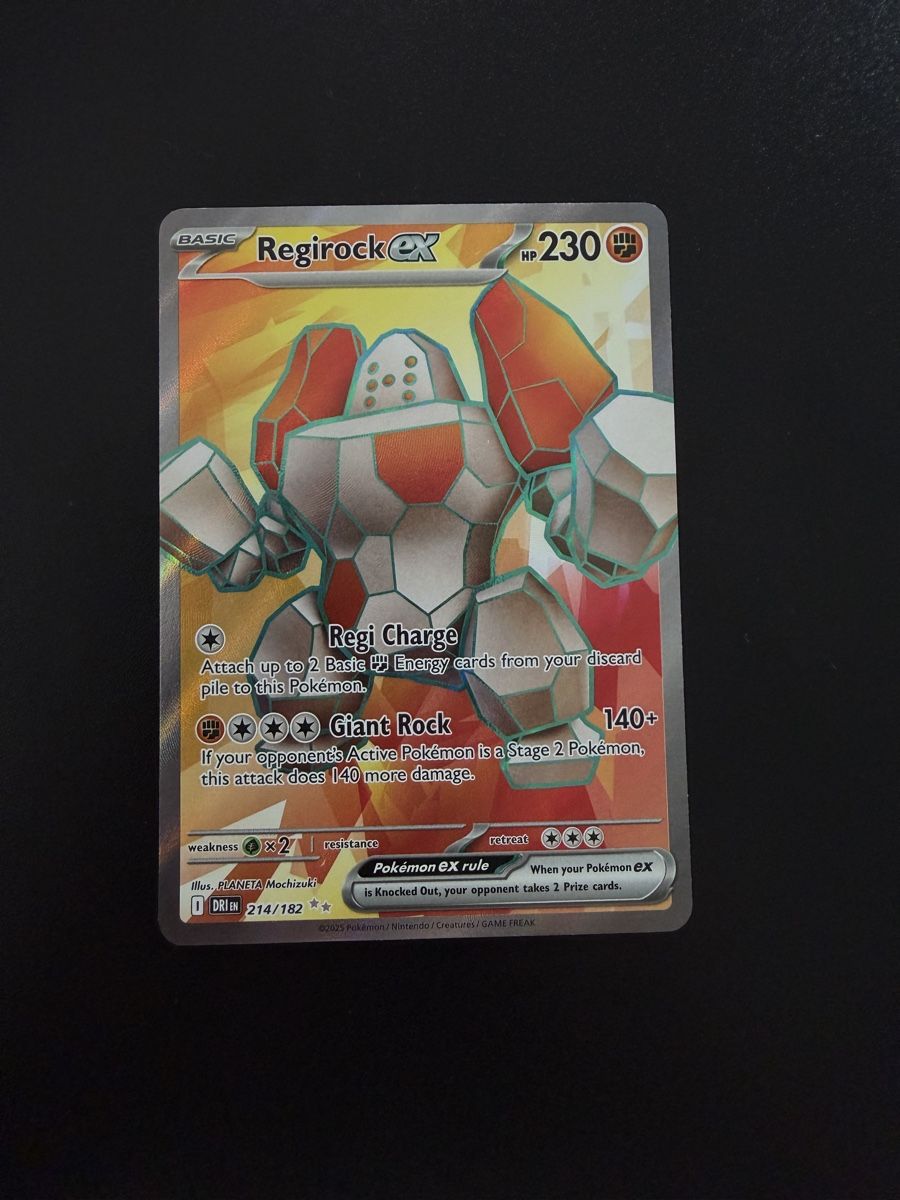 Pokémon Cartes à collectionner: Pokémon Regirock EX DRI 214/182 EN – Neuf (Voir description) à Cademario par Yleeyle