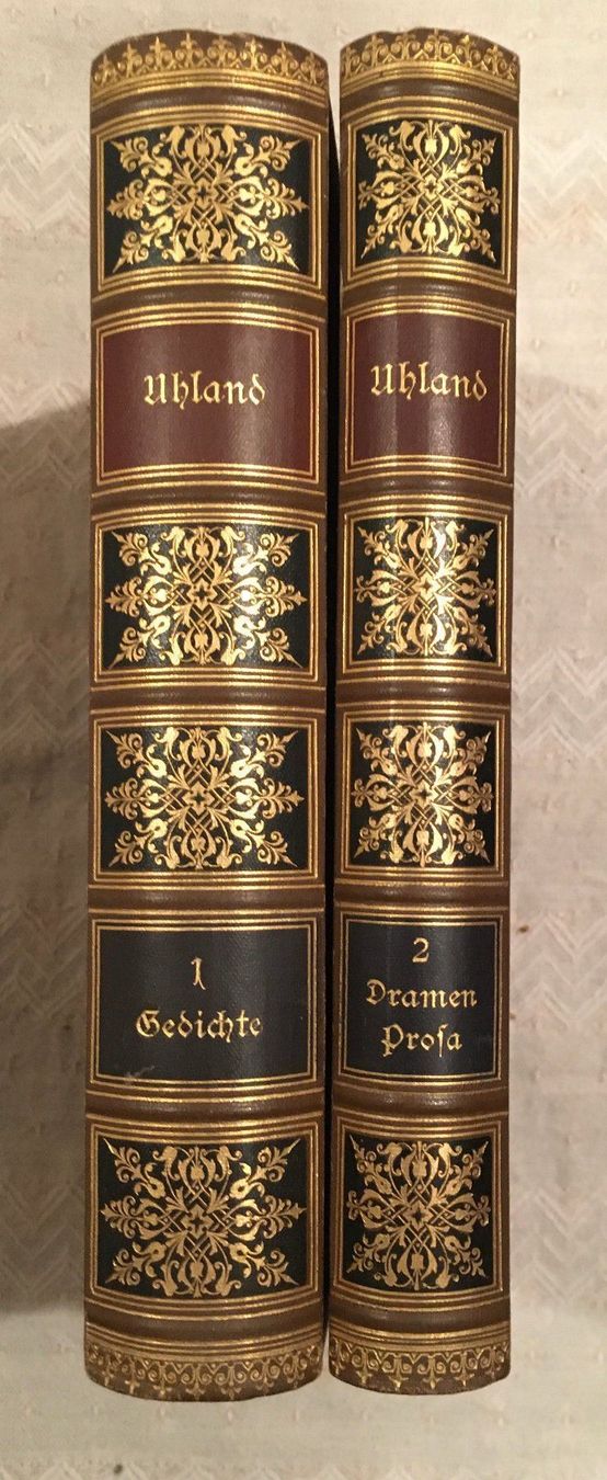 Libri: Uhlands Werke Band 1 und 2 – Usato da Uster venduto da jelk