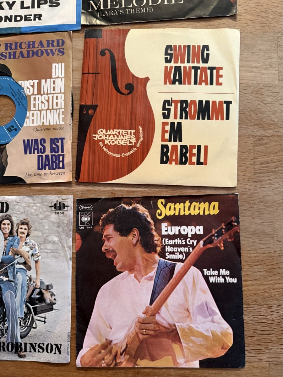 Dischi in vinile: The Beatles - Santana - Schiwago Single Sammlung – Usato da Goldach venduto da Messerguru 5