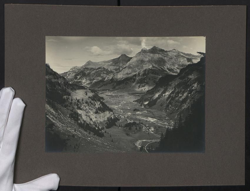 Fotografie & Manifesti: Fotografie Kandersteg, Talblick zum Ort  – Usato da Berlin venduto da bartko-reher