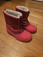 Kinder Winterstiefel rot/pink gefüttert Grösse 28 gebraucht