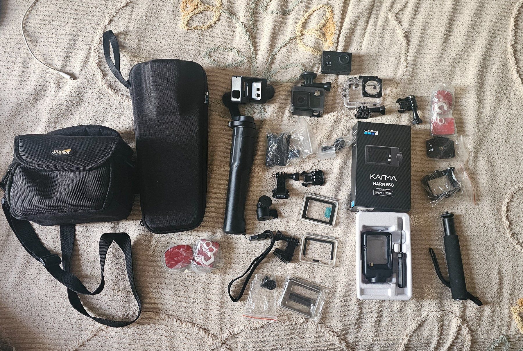 Gopro Action Cam: GoPro Karma Grip Stabilisator  + accessoires – Gebraucht aus Etoy von angi020