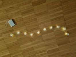Lichterkette mit Timer / Batteriebetrieb