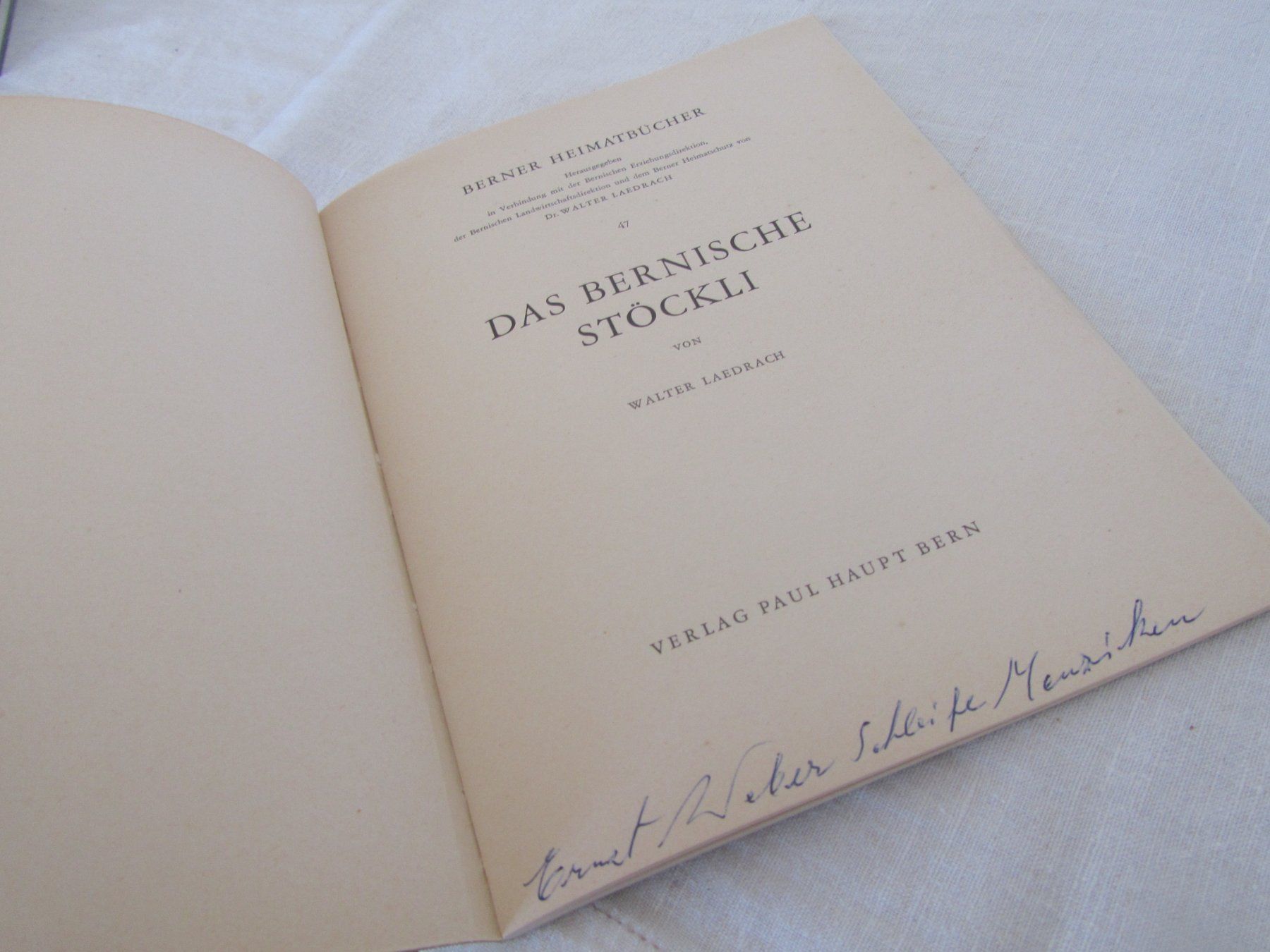 Libri: Schweizer Heimatbücher: Das Bernische Stöckli – Usato da Seengen venduto da mikelele 1