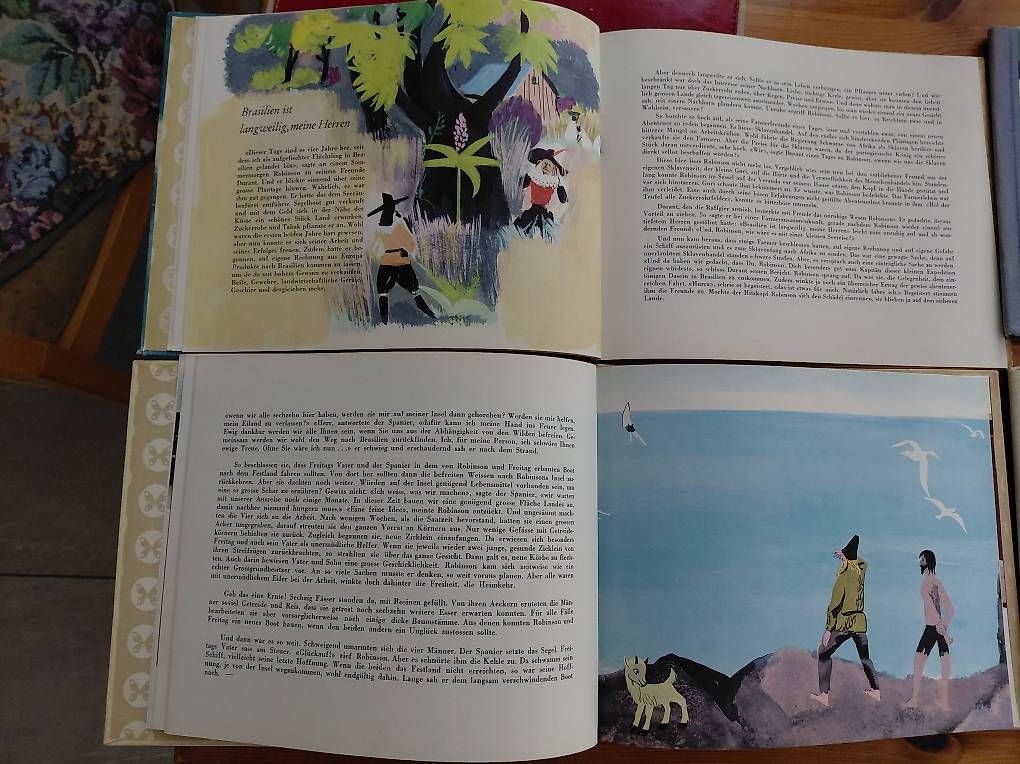 Livres: 4  BEA Bücher Kohlenhans/ Robinson 1 & 2 – D'occasion à Zollikerberg par Inhal 2