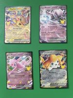 Pokemon 30. Celebration 4x EX Cards
