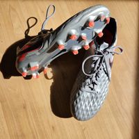 Nike Tiempo Fussballschuhe silber Grösse 42.5 football boots