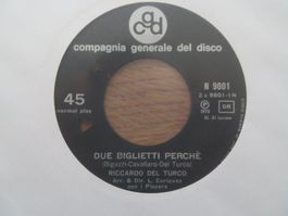 Riccardo Del Turco - Due biglietti perche, Single, Top Zu...