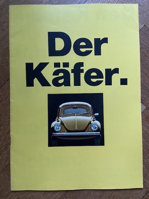 Vw Volkswagen K Fer Prospekt Dt Brochure Catalogue Kaufen