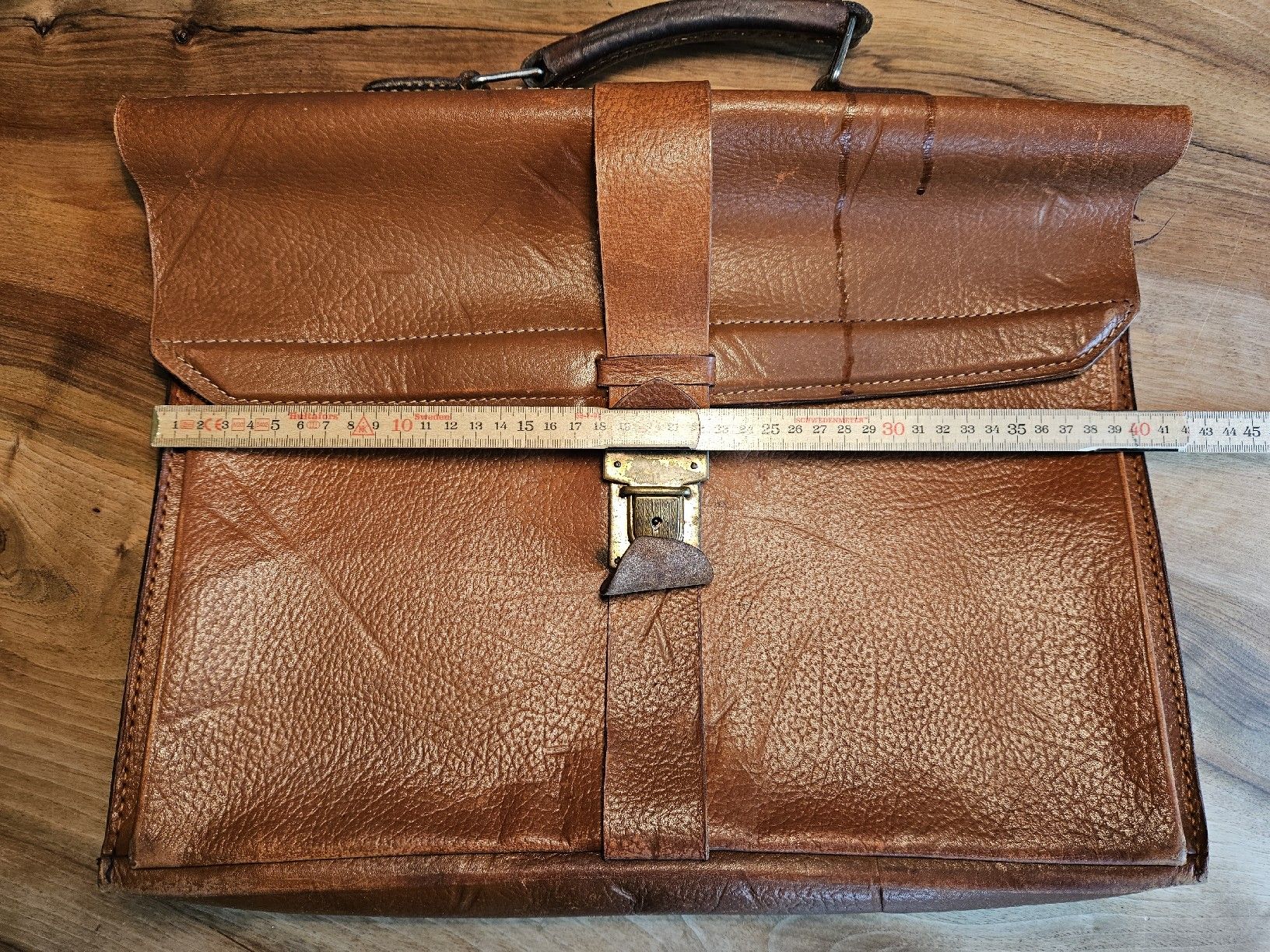 Valises & Sacs: vintage Ledermappe Aktentasche – D'occasion à Winterthur par Dsc3 7
