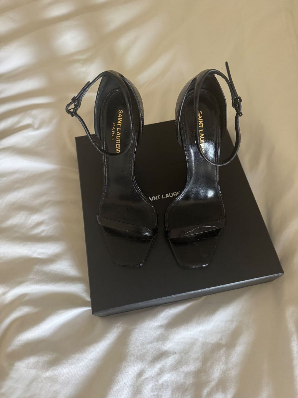 Saint Laurent Chaussures femmes: Saint Laurent YSL Heel Schwarz – D'occasion à Zürich par mha_dpn6 3