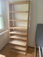 Schönes praktisches Regal Holz natur, 9 Etagen