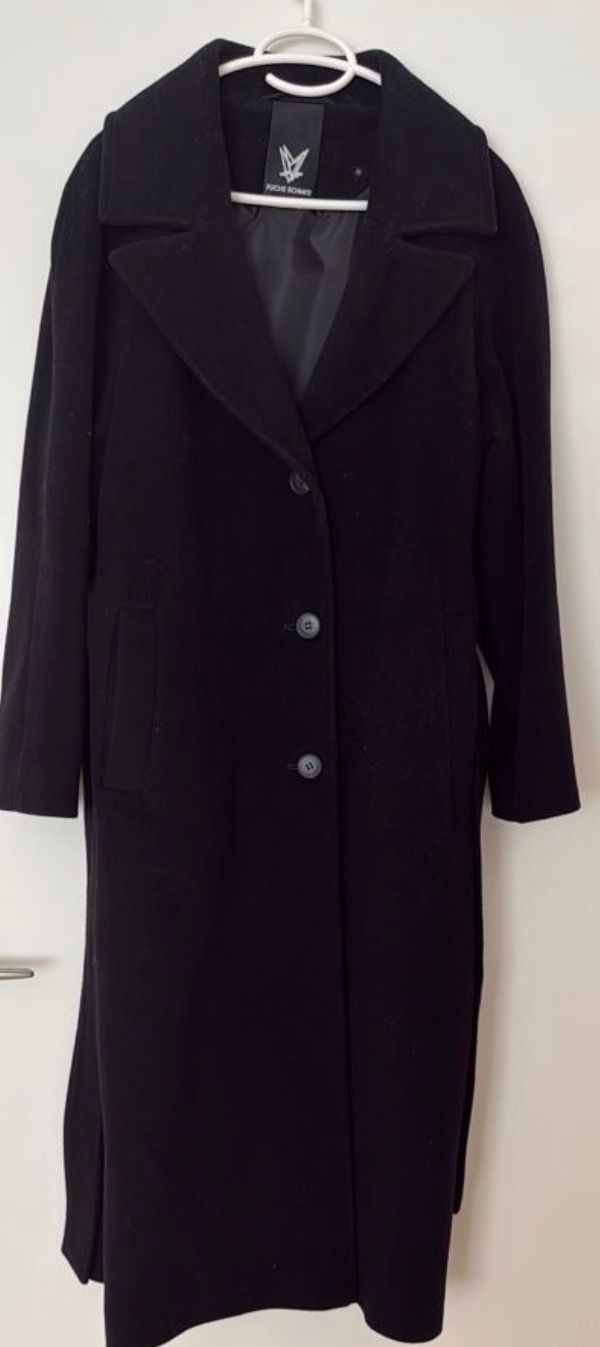 Fuchs Schmitt Mäntel: Coat Black Long Size M – Gebraucht aus Luzern von Alsu_Lucerne