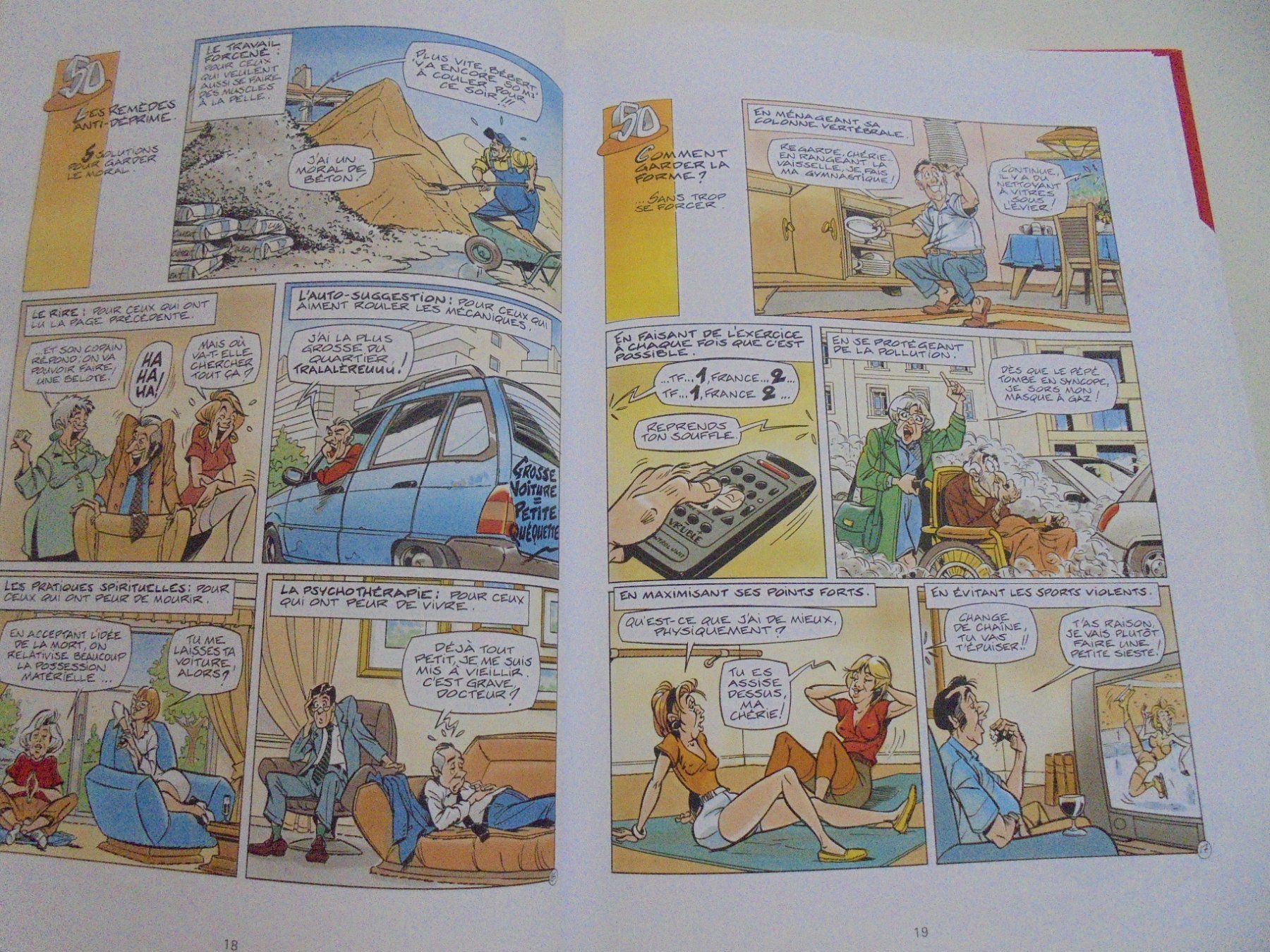 Fumetti: " Le guide de la cinquantaine " BD  Vents d' Ouest – Usato da Crissier venduto da Promopost 3