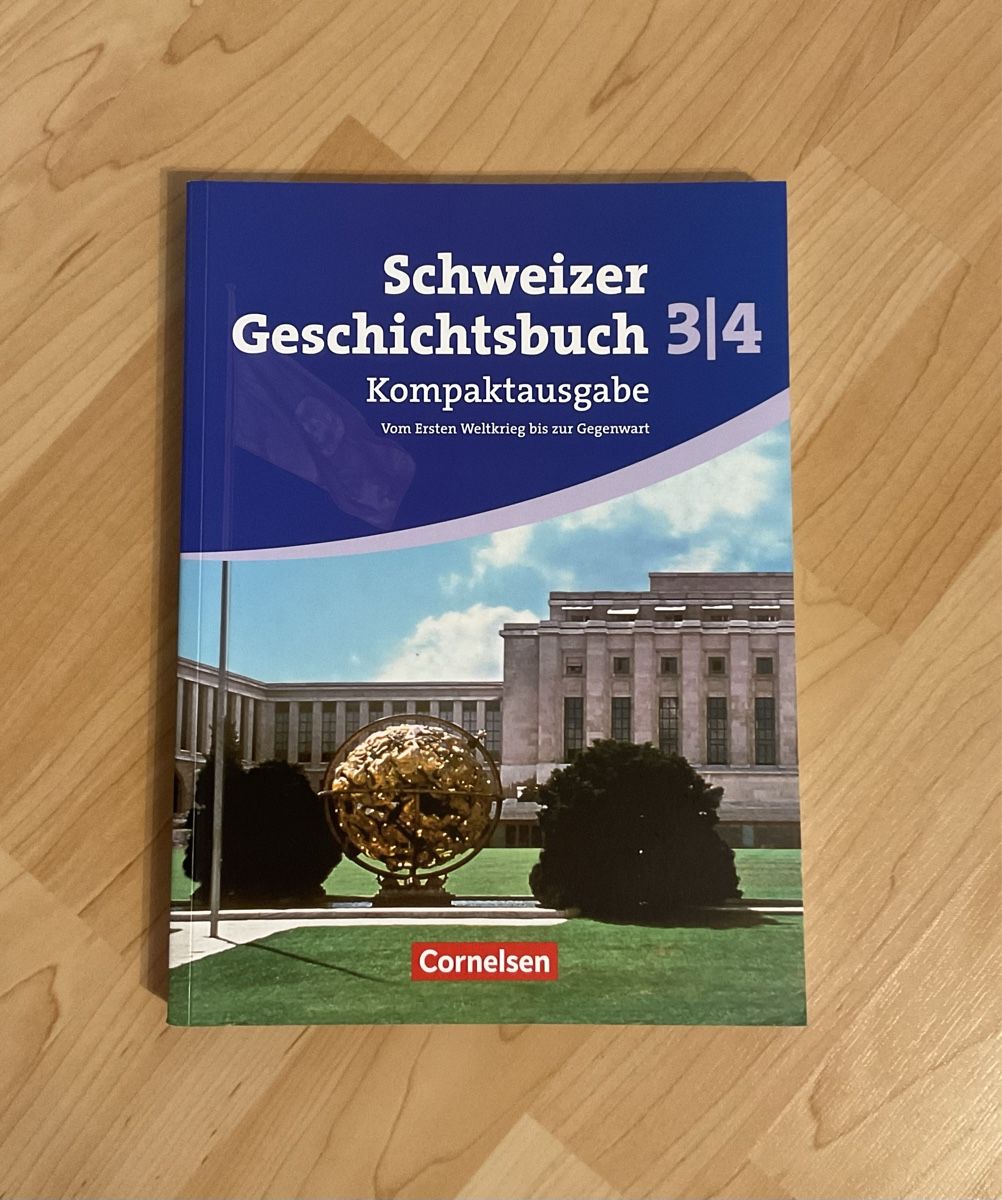 Libri: Schweizer Geschichtsbuch 3/4 Kompaktausgabe – Usato da Frick venduto da skiblitz