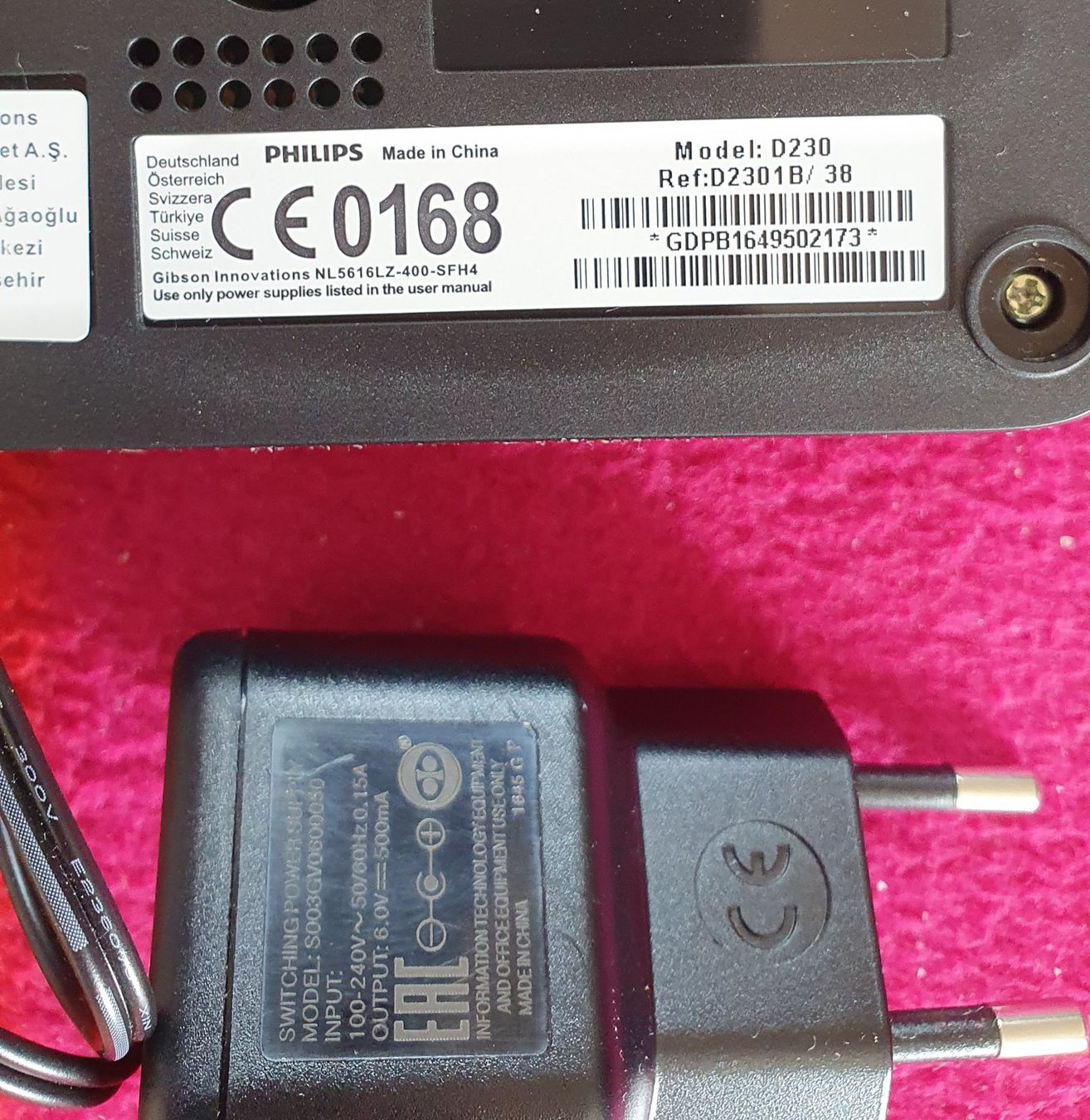 Philips Telefone: téléphone main libres Philips D230 neuf – Gebraucht aus Servion von meno999 2