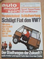 Intermeccanica italia usw im Auto Motor u Sport nr12 1970