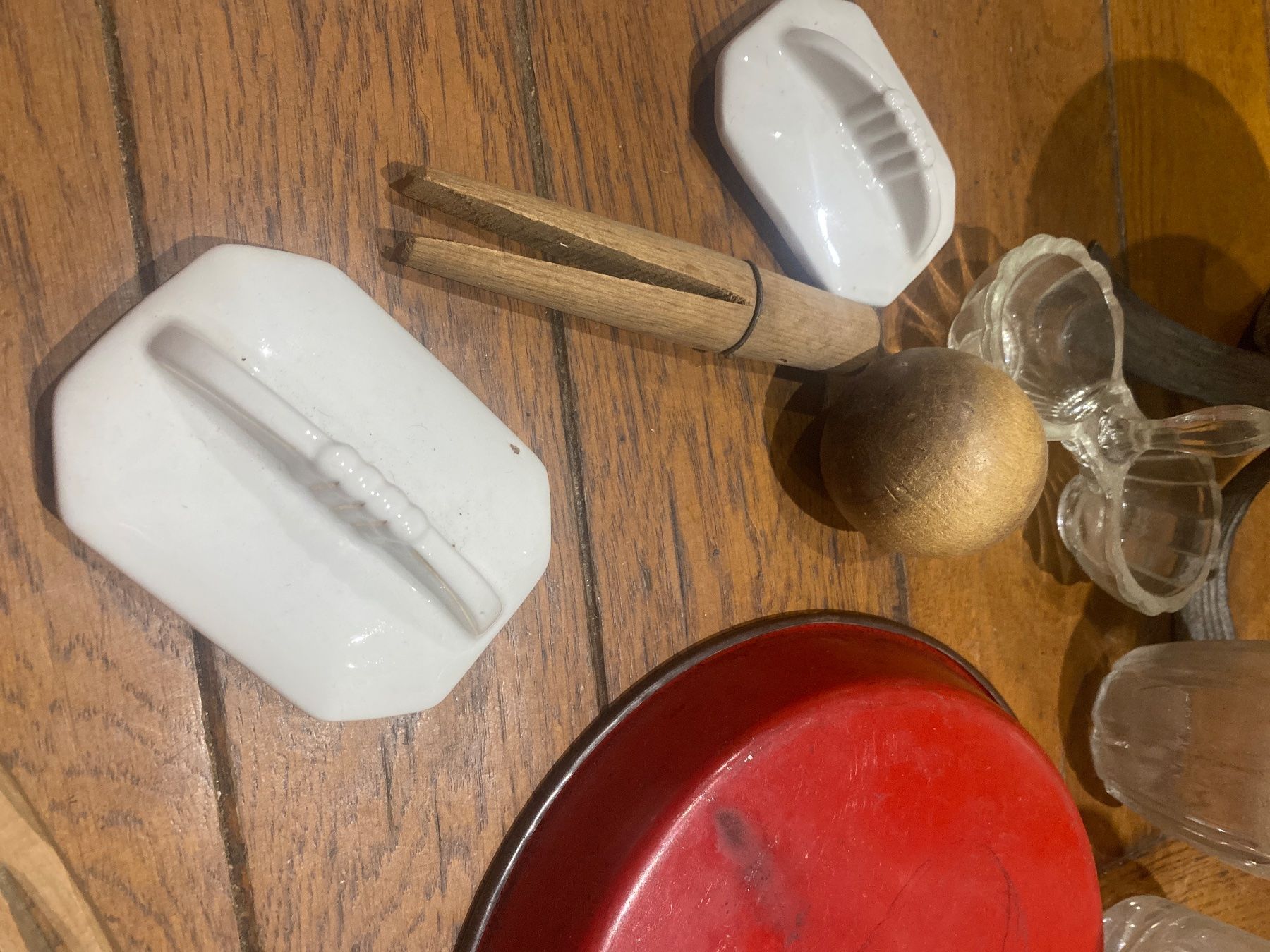 Kerzenständer: Lot divers anciens flohmarkt – Gebraucht aus Lajoux JU von Briard0 7