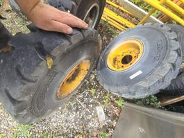 2x schwerlast räder voll gummi