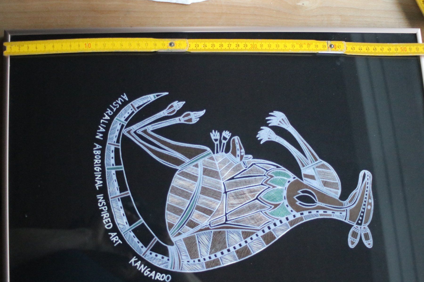 Foto & Immagini: Bild: Australian Kangaroo gerahmt – Usato da St. Gallen venduto da Razoon77 3