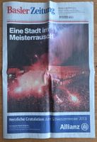 FCB, FC Basel. Meister 2013! Basler Zeitung vom 3. Juni 13