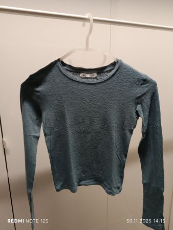 Zara Shirt, langarm, Grösse XS