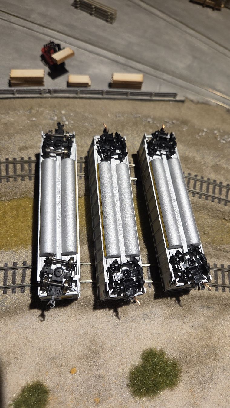 Modellini di ferrovie: 3x coalporter CSX – Usato da Goumoens-la-Ville venduto da nsbourquin 1