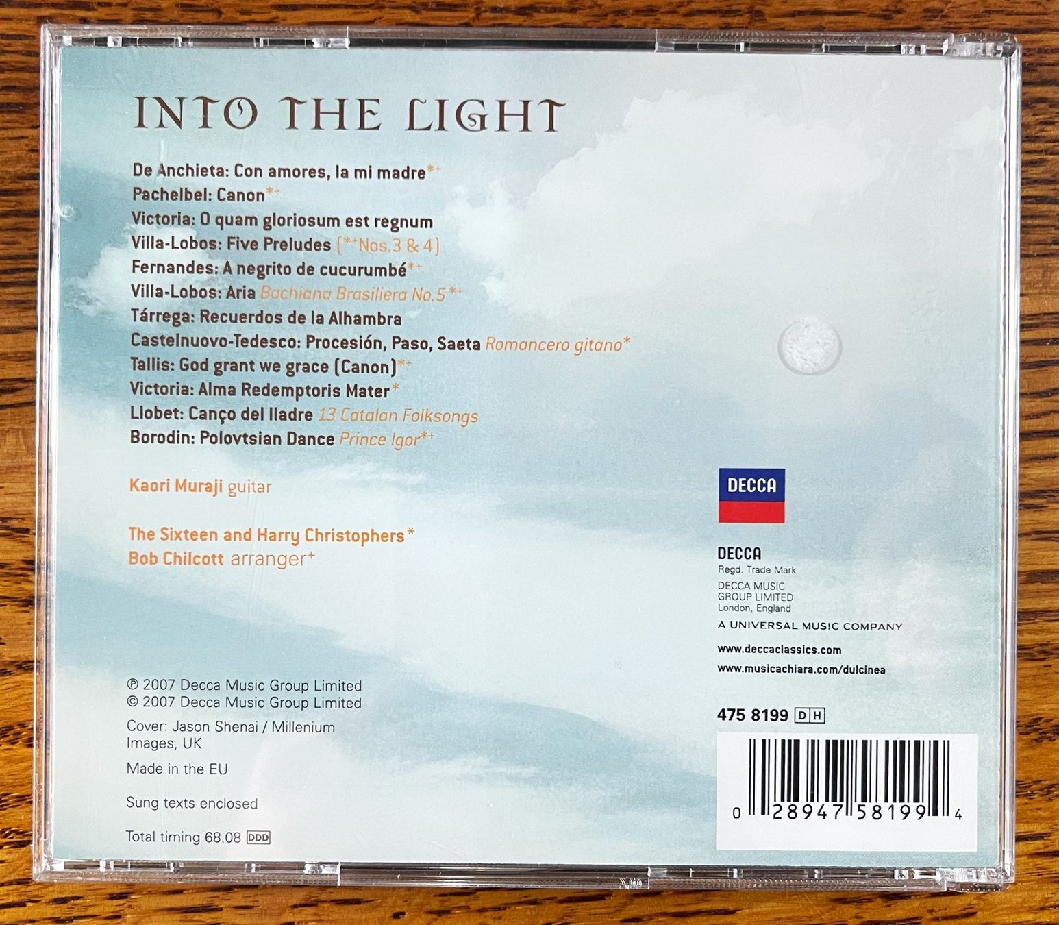CDs: INTO THE LIGHT CD – Gebraucht aus Oftringen von Vucki 1