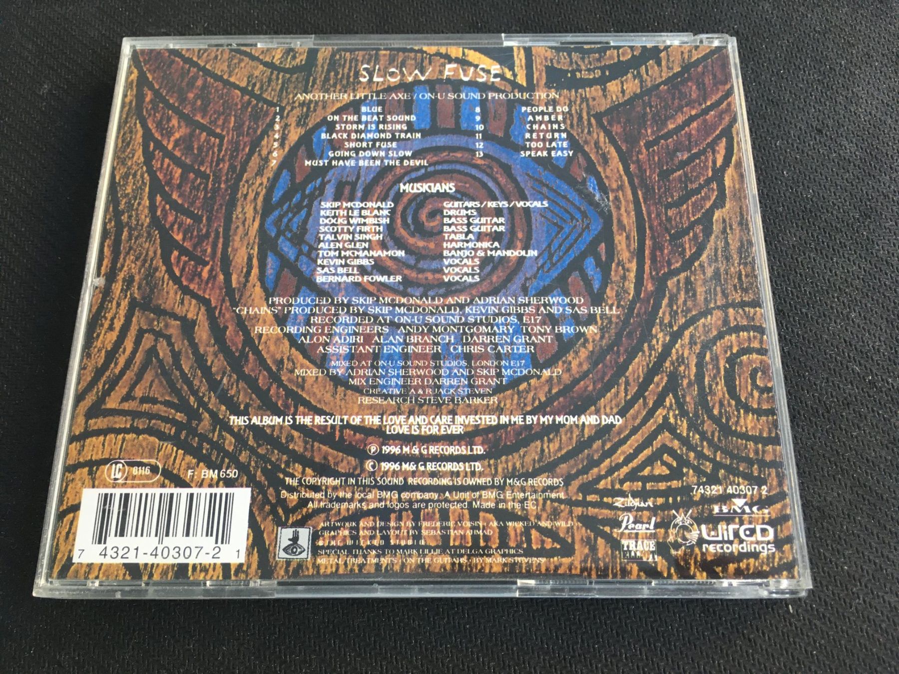 CD: Little Axe - Slow Fuse -CD- – Usato da St.Gallen venduto da MedienJoe 2