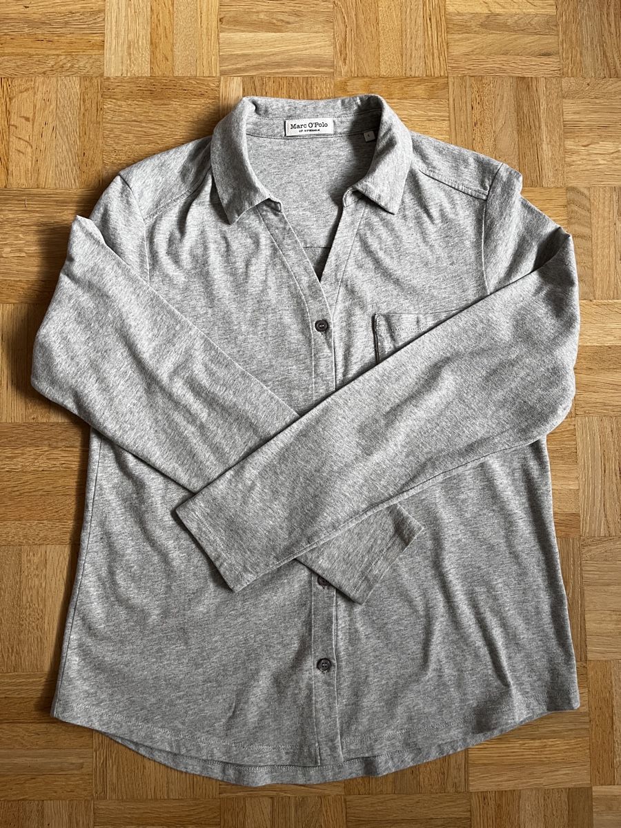 Marc O'Polo Blusen: Marc O’Polo Hemd, Grau, Grösse L – Gebraucht aus Zürich von Kleanthy 4