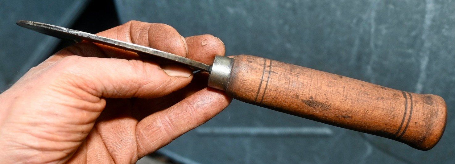 Tutti gli attrezzi: ANTIKE Handsichel Länge ca. 25cm - MUTEL À DAMPARIS – Usato da Pfaffhausen venduto da mono_rec 6
